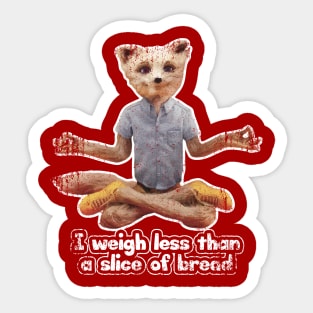 Fantastic Mr Fox - Kristofferson - Bread - Distressed Sticker